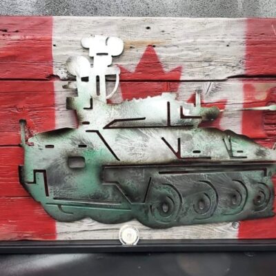 Cadre mural coyote (rack à coin)