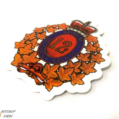 Autocollant 12 RBC