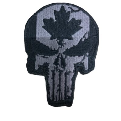 Punisher Brodé – Gris